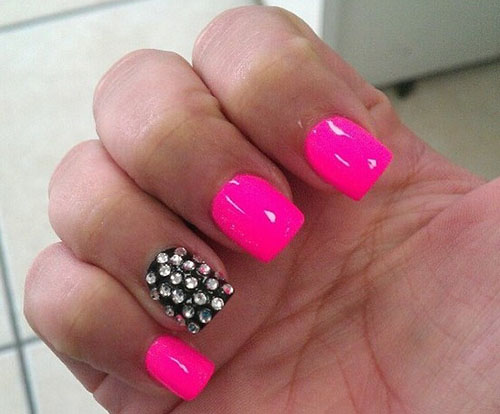 fashionable nail art picture 